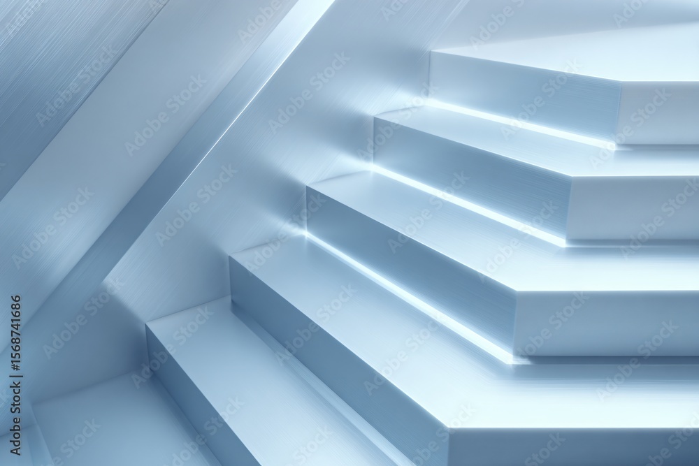 Ascending White Stairs in a Modern Architectural Space Minimalist Design Bright Environment Ascending White Stairs in a Modern Architectural Space Minimalist Design Bright Environment