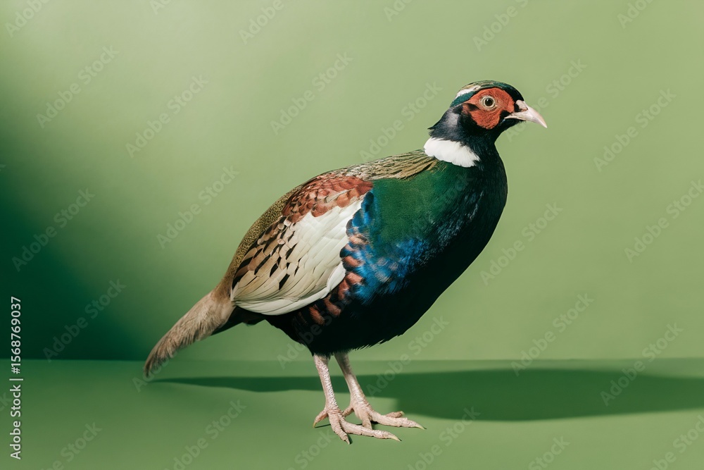 Obraz premium pheasant male and female pheasant