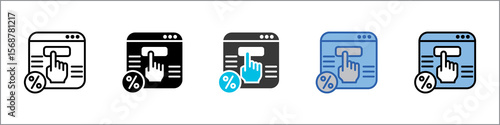 User Engagement Icon Pack Multistyle Illustration