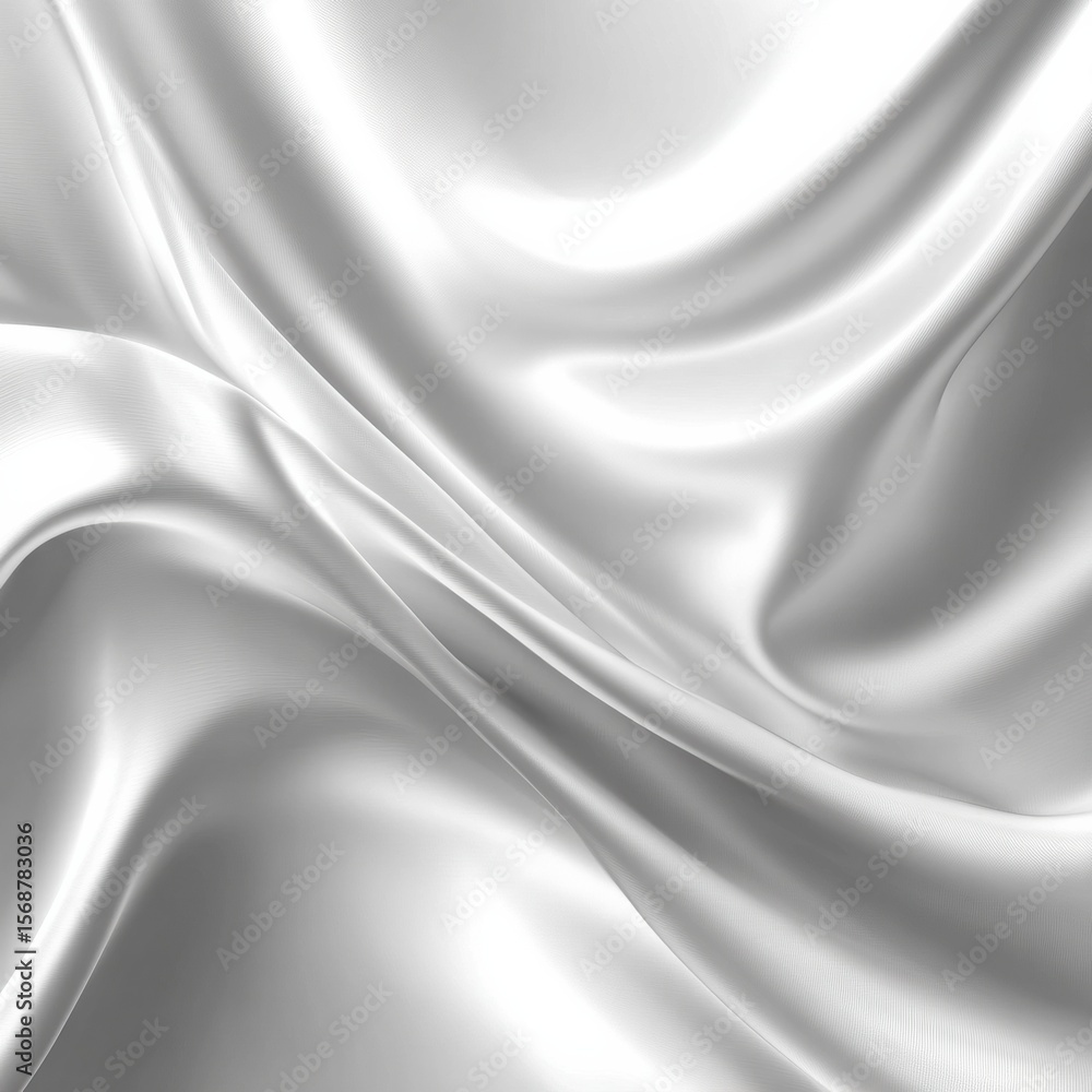 Fototapeta premium Soft white silk texture