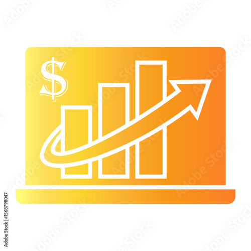 report Gradient icon
