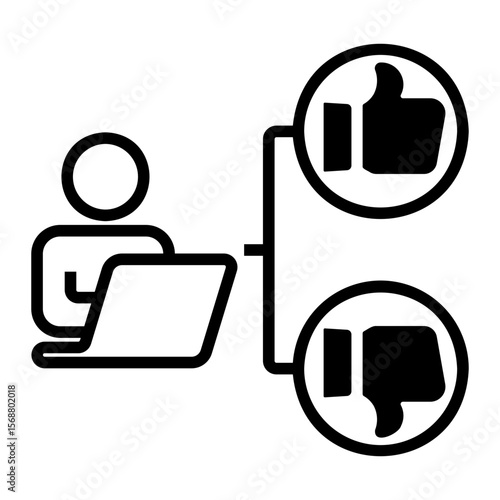 feedback Line Icon