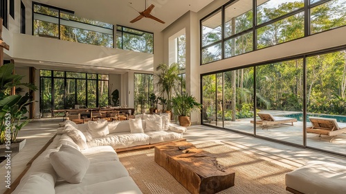 Open elegance through architectural simplicity