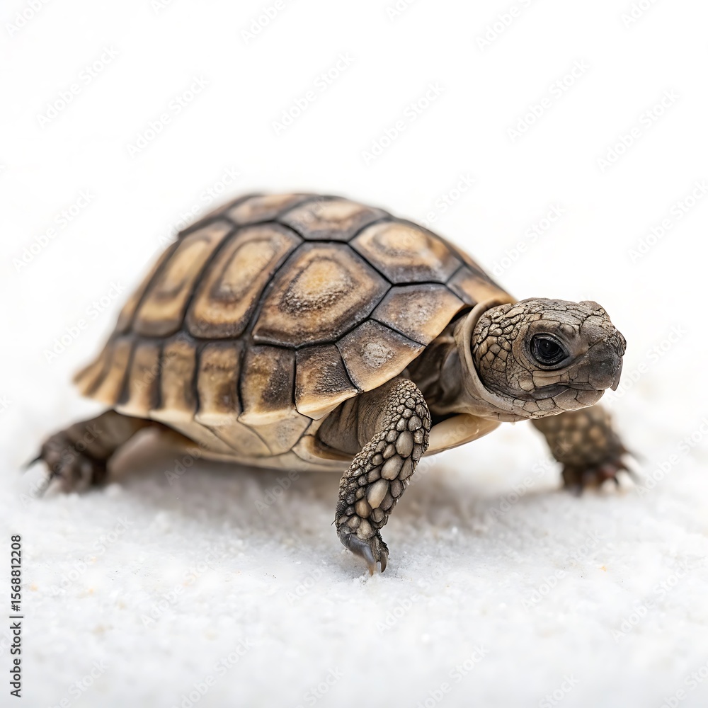 Obraz premium Small reptile shell pattern detail turtle