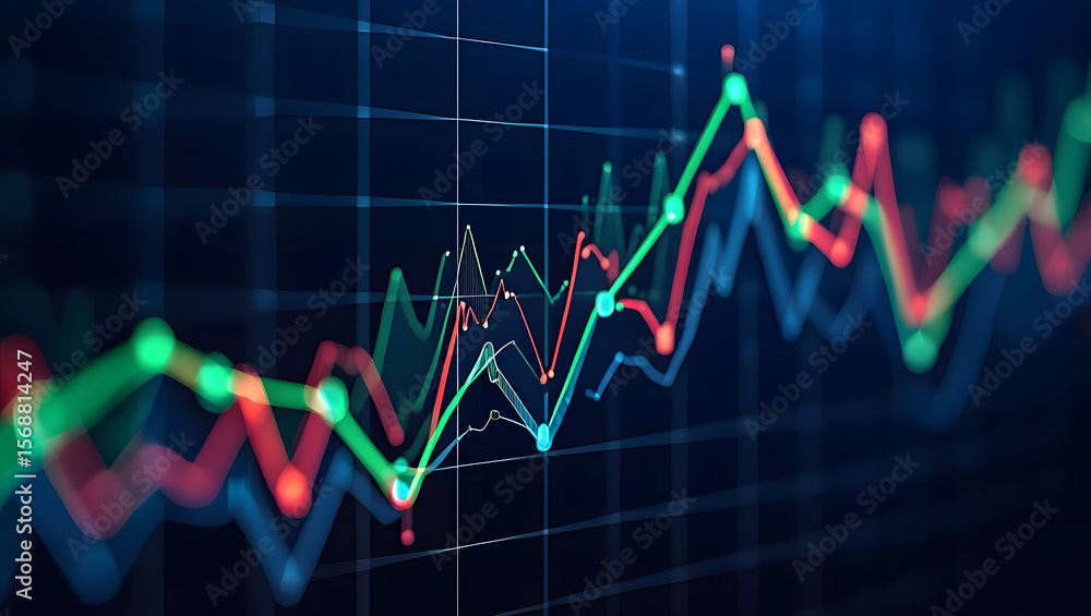 Naklejka premium Medical heartbeat graph on monitor showing pulse and ECG wave