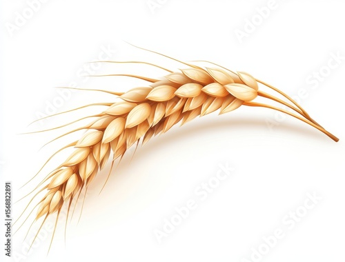 Wheat ear illustration