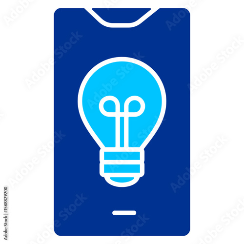 Light Blub Simple Icon Vector Illustration Concept