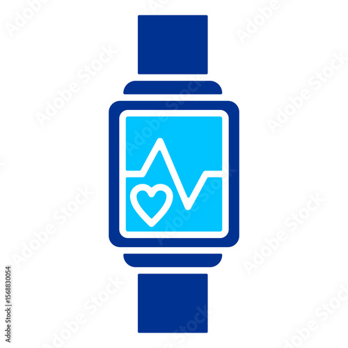Smartwatch Simple Icon Vector Illustration Concept