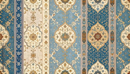 Safavid motif series trendy modern background for branding,textile design,packaging,creative digital projects.