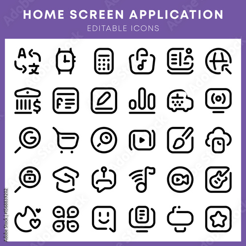Home Screen Apps Icons 2