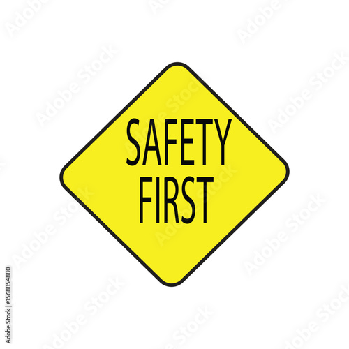 Work safety warning signs vector illustration providing information, warnings or instructions regarding occupational safety and health in a workplace
