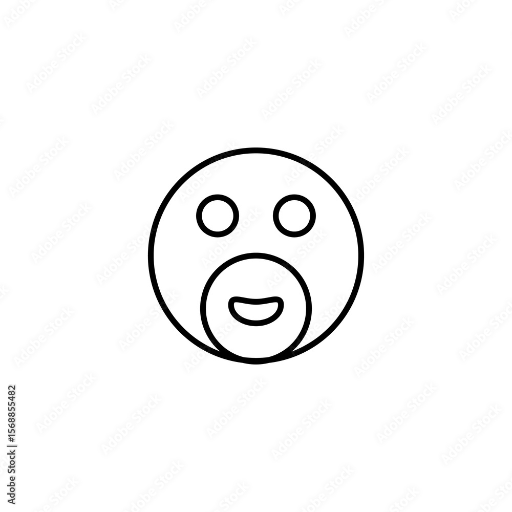 Fototapeta premium bear icon or logo isolated sign symbol vector, flat black simple illustration for web and app..eps