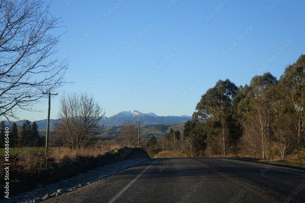 Fototapeta premium road in the mountains