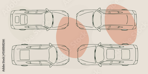 Hand-drawn illustration of a man wearing black frame spectacles for vision protection