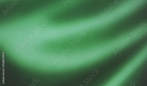 Quadro su tela Abstract Emerald Green Gradient Background