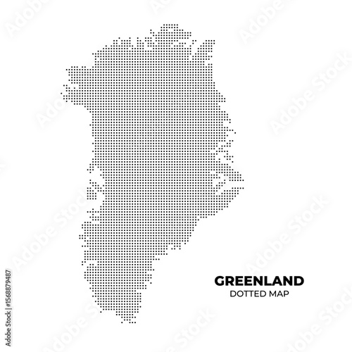 Dotted Map of Greenland