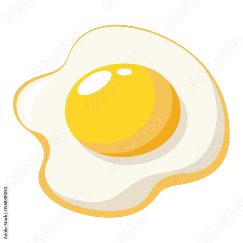 A perfectly poached egg with a runny yolk, a symbol of breakfast, healthy food, and a delicious meal.