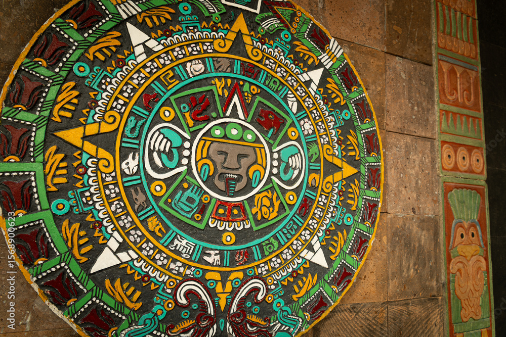 Fototapeta premium Calendario Azteca
