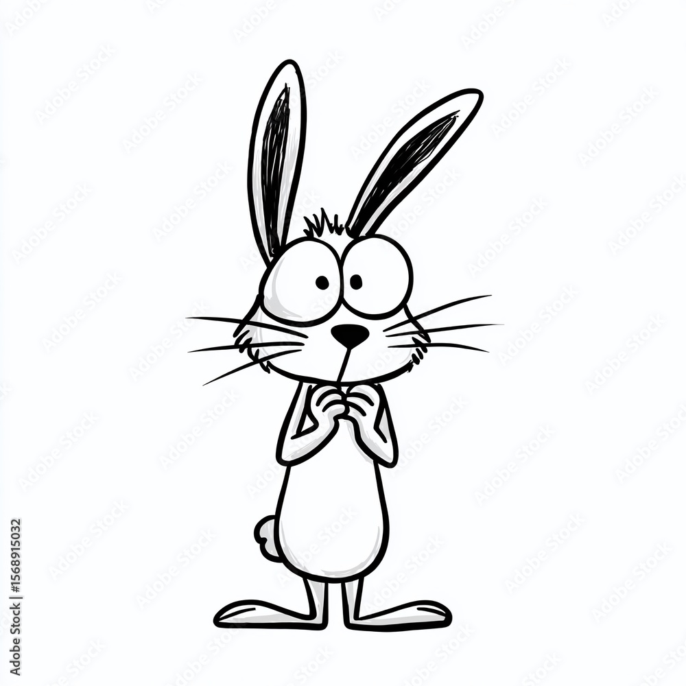 Obraz premium Unleash Your Creativity A Powerful Visual Prompt Generator for Imaginative Rabbit Portraits