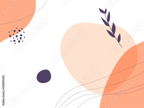 抽象的な背景　オレンジ