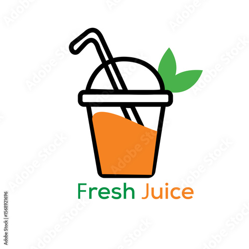 vector illustration of a drink