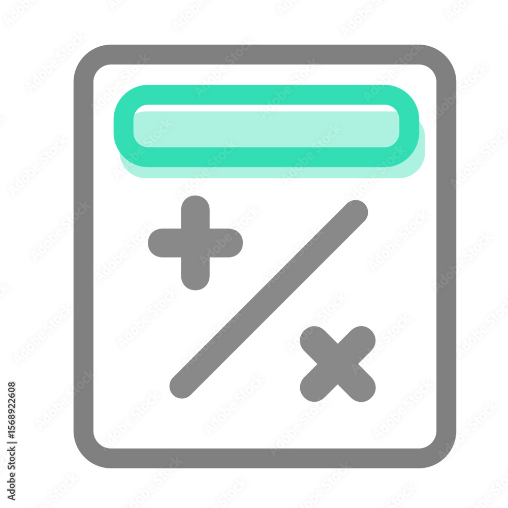 Obraz premium Abstract turquoise cloud symbol overlapping an x sign with pixelated retro style