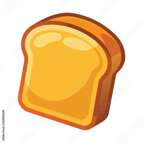 A perfectly toasted slice of bread with a golden-brown texture, a symbol of breakfast, healthy food, and a simple meal.