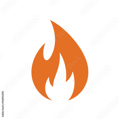 Fire flame logo