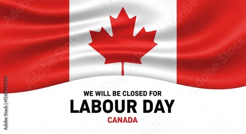 Celebrating Canadian Labour Day A Festive Flag Design