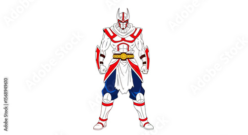 Powerful Fantasy Warrior: Digital Art