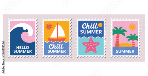 Chill Summer poster design 