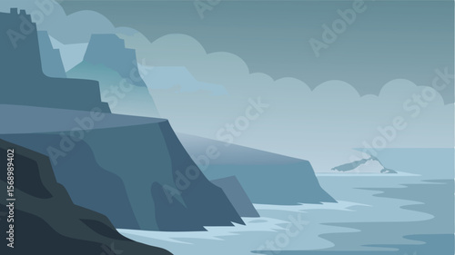 iceberg in antarctica landscape