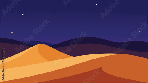 desert landscape in the desert