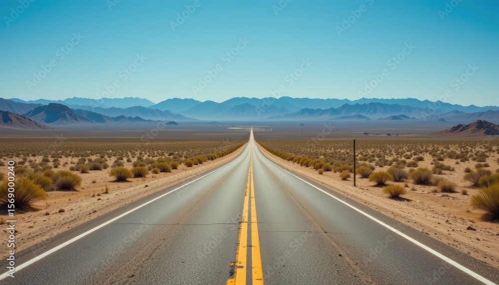 Naklejka premium road in the mountains