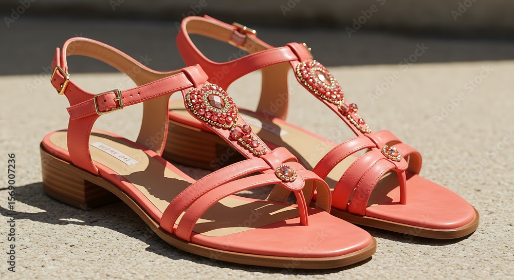Naklejka premium pair of red shoes