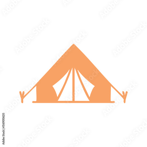 Military Logistics - Field Tent Icon