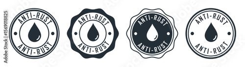 Anti-rust seal set with water drop icon