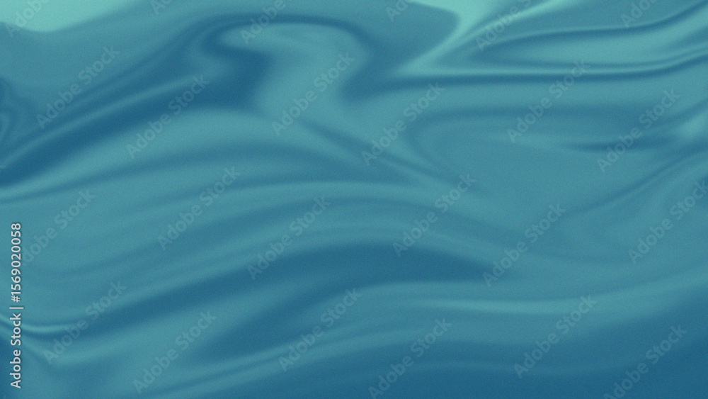 Obraz premium Abstract Teal Draped Fabric Texture Background Image