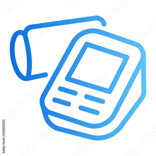 digital blood Gradient icon