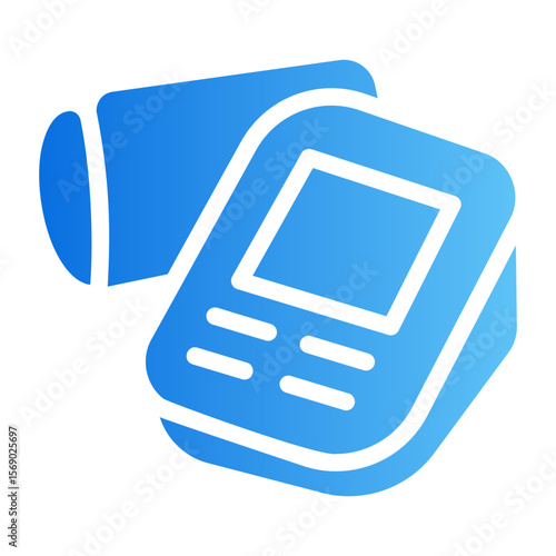 digital blood Gradient icon
