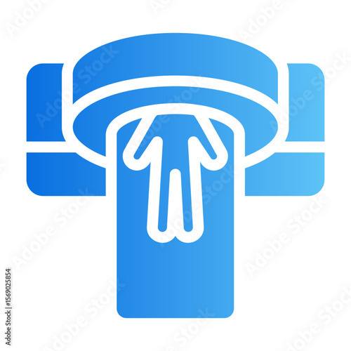 mri scan Gradient icon