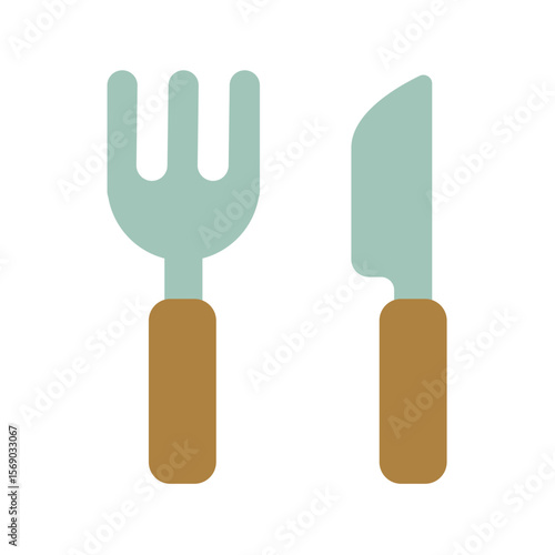 Fork and knife set