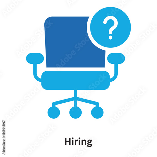 Hiring Vector Icon which can easily modify or edit