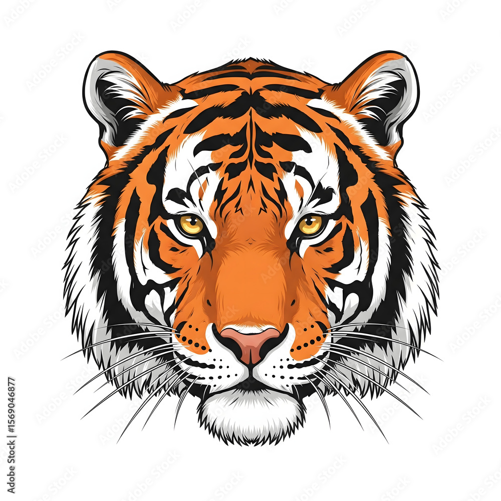 Wild and Majestic Tiger in Various Poses and Angles Showing Power and Intensity Wild and Majestic Tiger in Various Poses and Angles Showing Power and Intensity