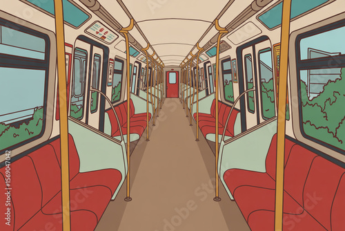 tram in the city of london