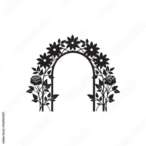Ancient stone archways and historic entrances in European religious architecture