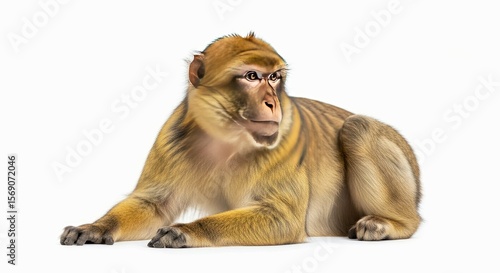 High Quality Professional Barbary Macaque Primate Wildlife Portrait