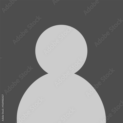 Blank avatar. Photo place holder.