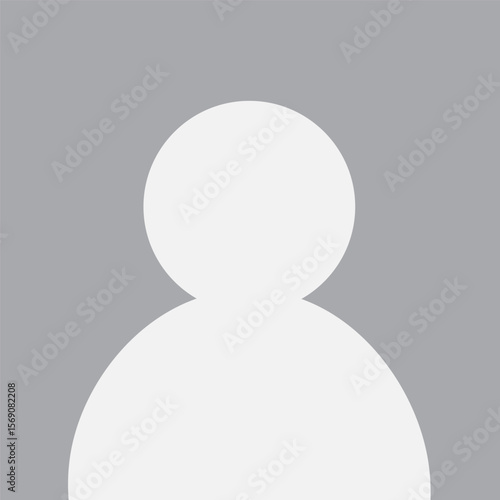Blank avatar. Photo place holder.