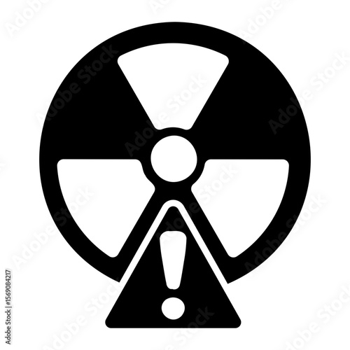 radiation Solid icon